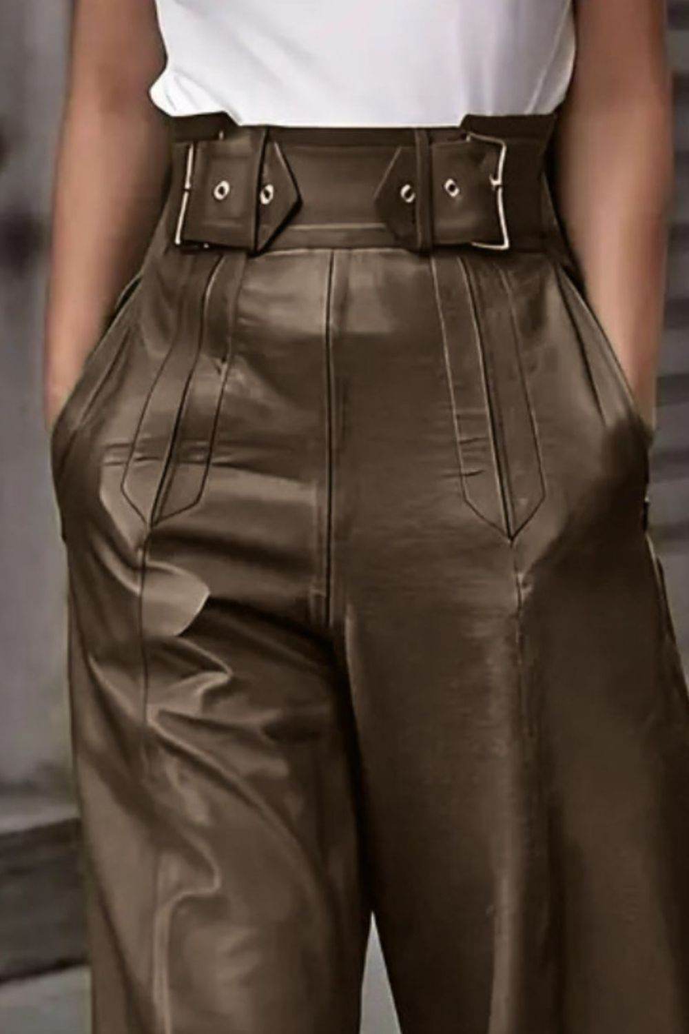 High Waist Wide Flare Pants - UnLaced Boutique