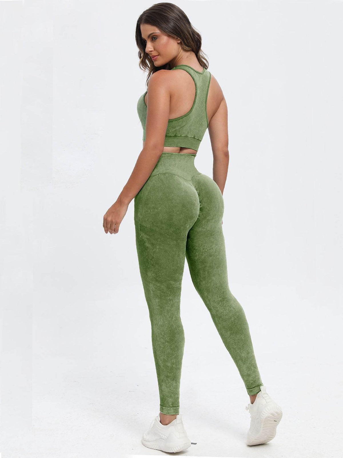 Scoop Neck Wide Strap Top and Pants Active Set - UnLaced Boutique
