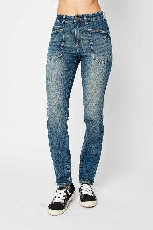 Judy Blue Full Size High Waist Skinny Jeans - UnLaced Boutique
