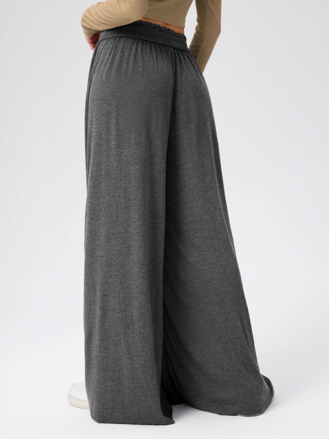 High Waist Wide Leg Pants - UnLaced Boutique