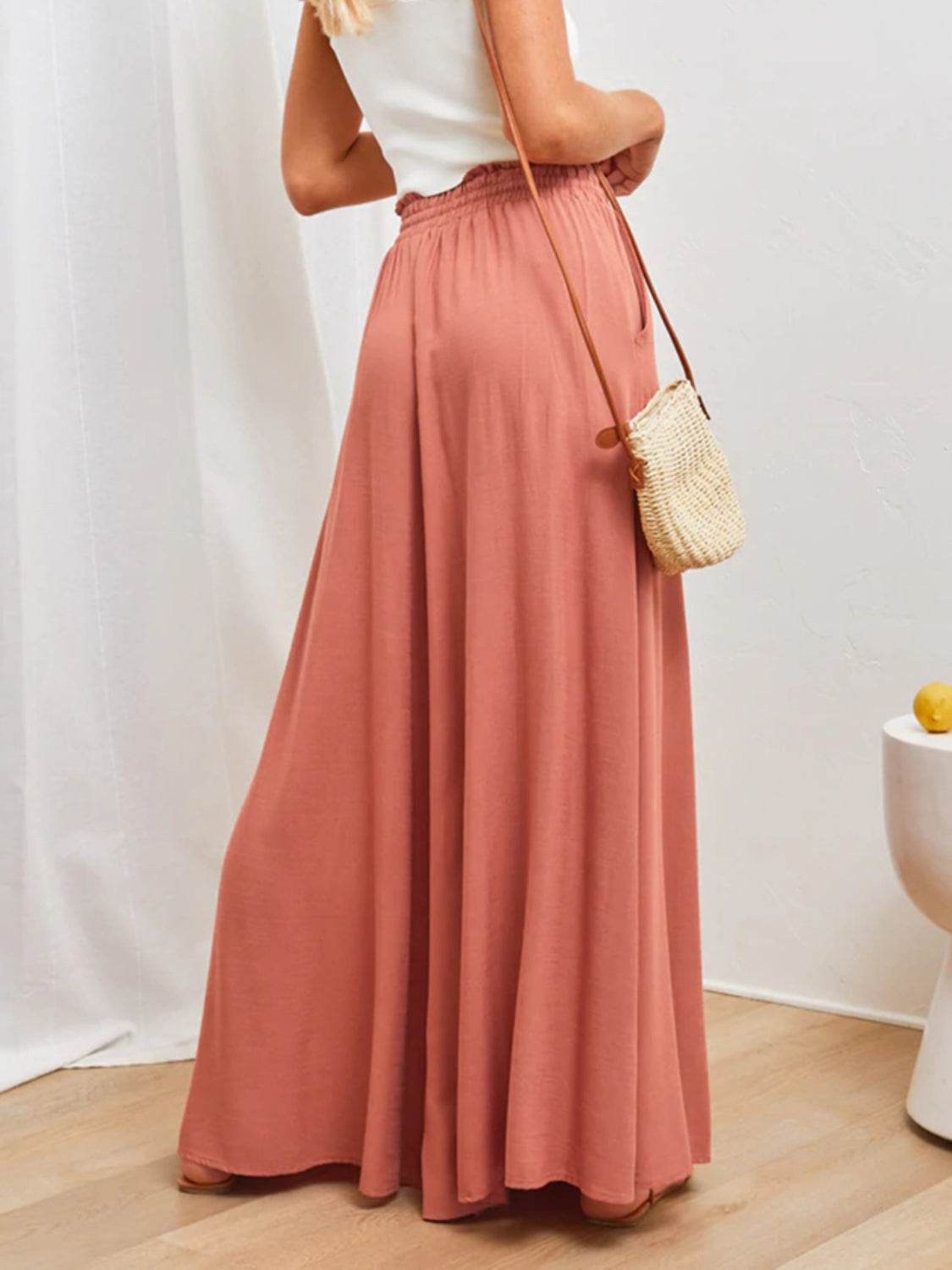 High Waist Wide Leg Pants - UnLaced Boutique