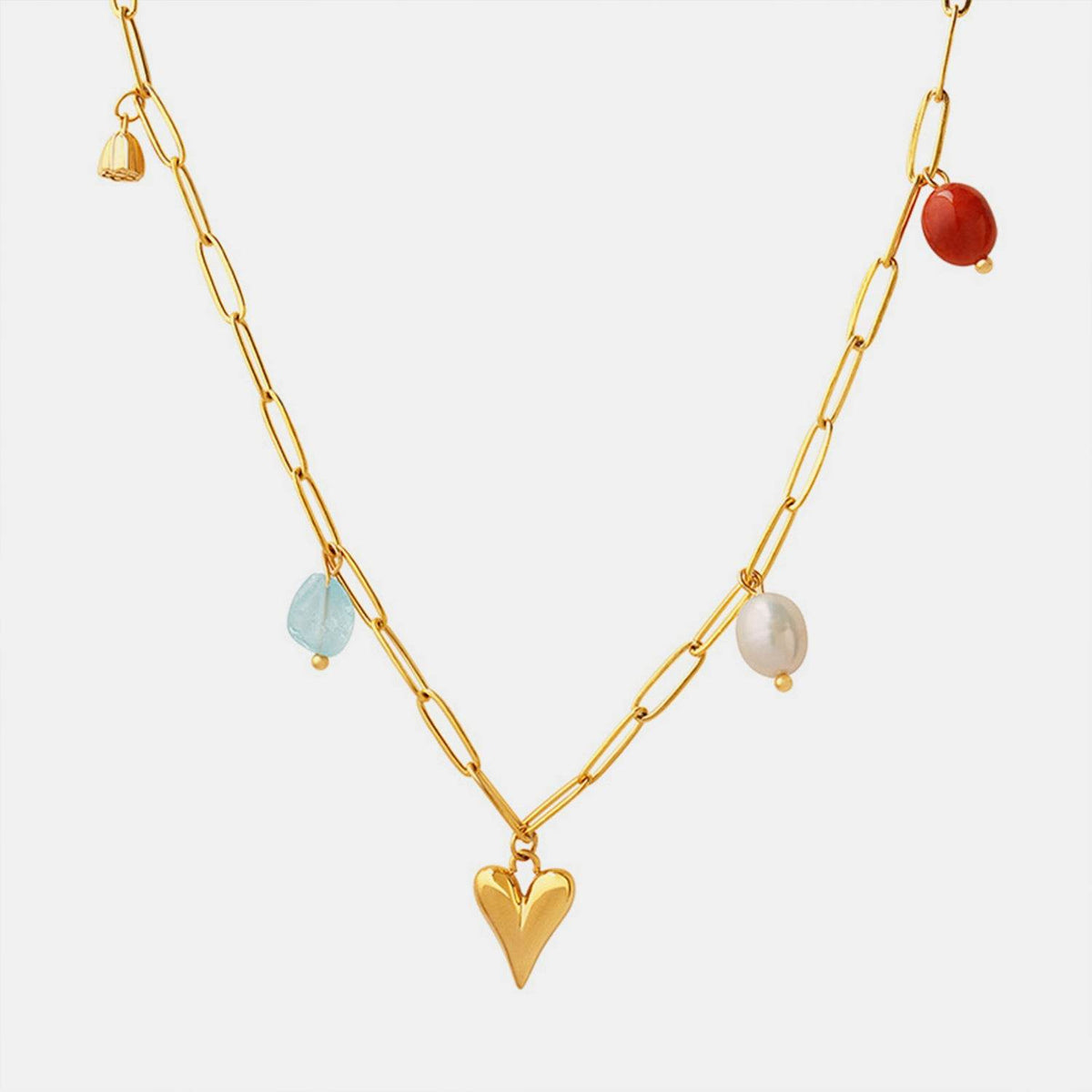 Titanium Steel Heart Pendant Necklace - UnLaced Boutique