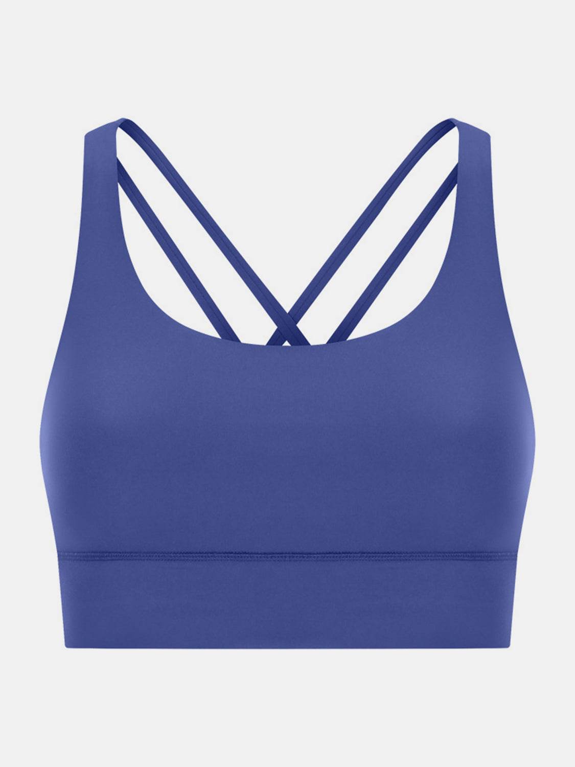 Millennia Crisscross Scoop Neck Active Tank - UnLaced Boutique