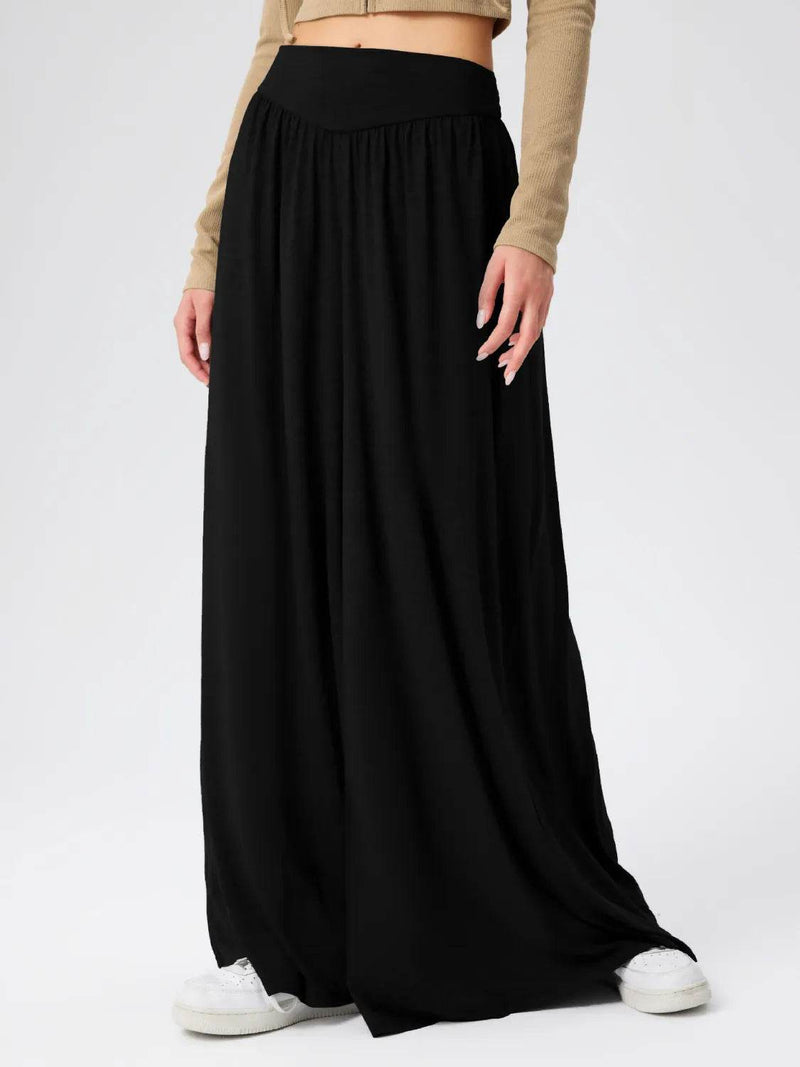 High Waist Wide Leg Pants - UnLaced Boutique