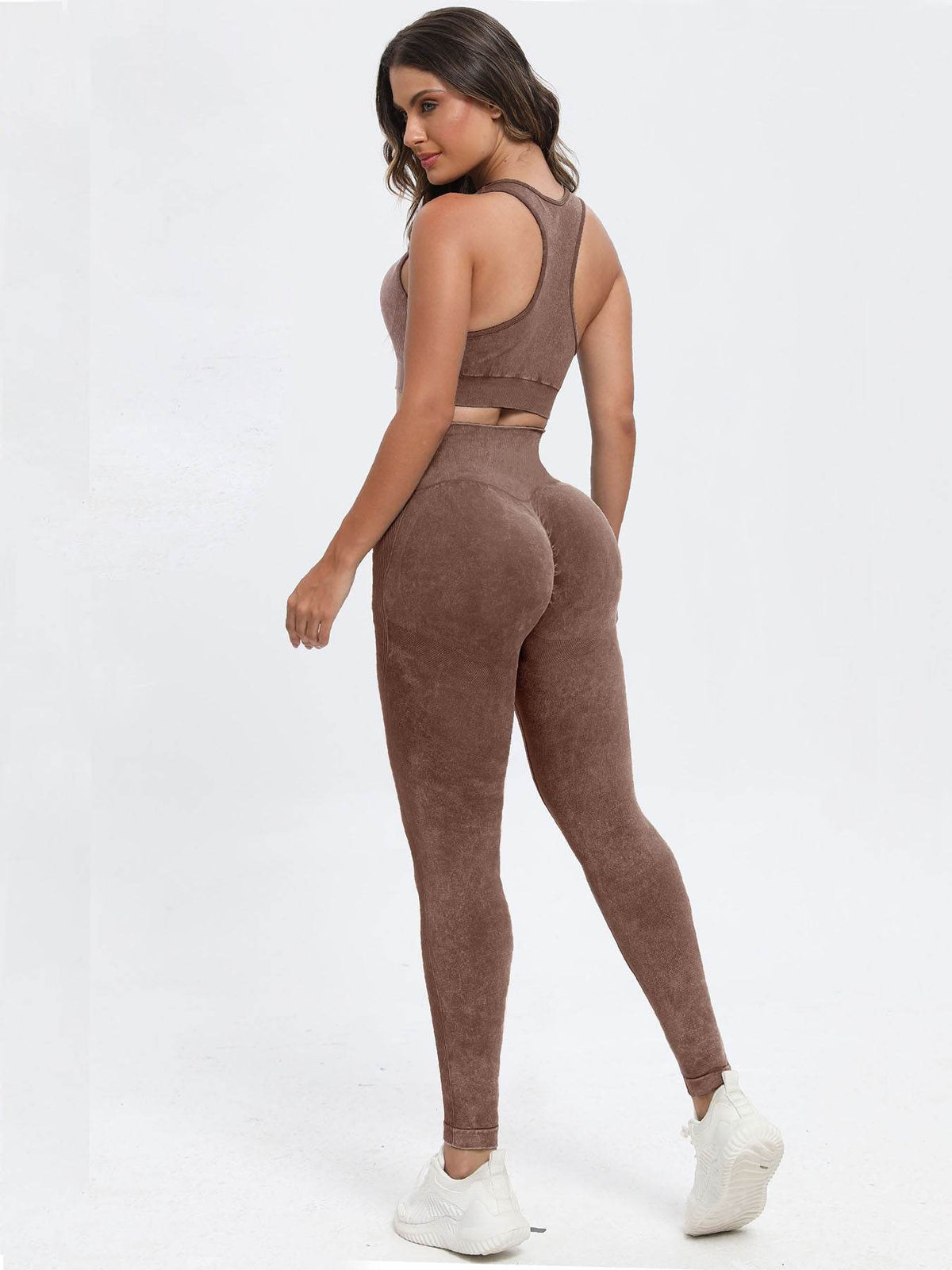 Scoop Neck Wide Strap Top and Pants Active Set - UnLaced Boutique
