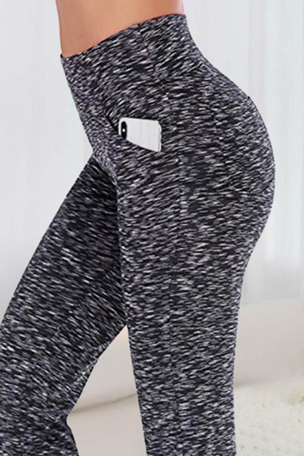 Pocketed High Waist Active Pants - UnLaced Boutique