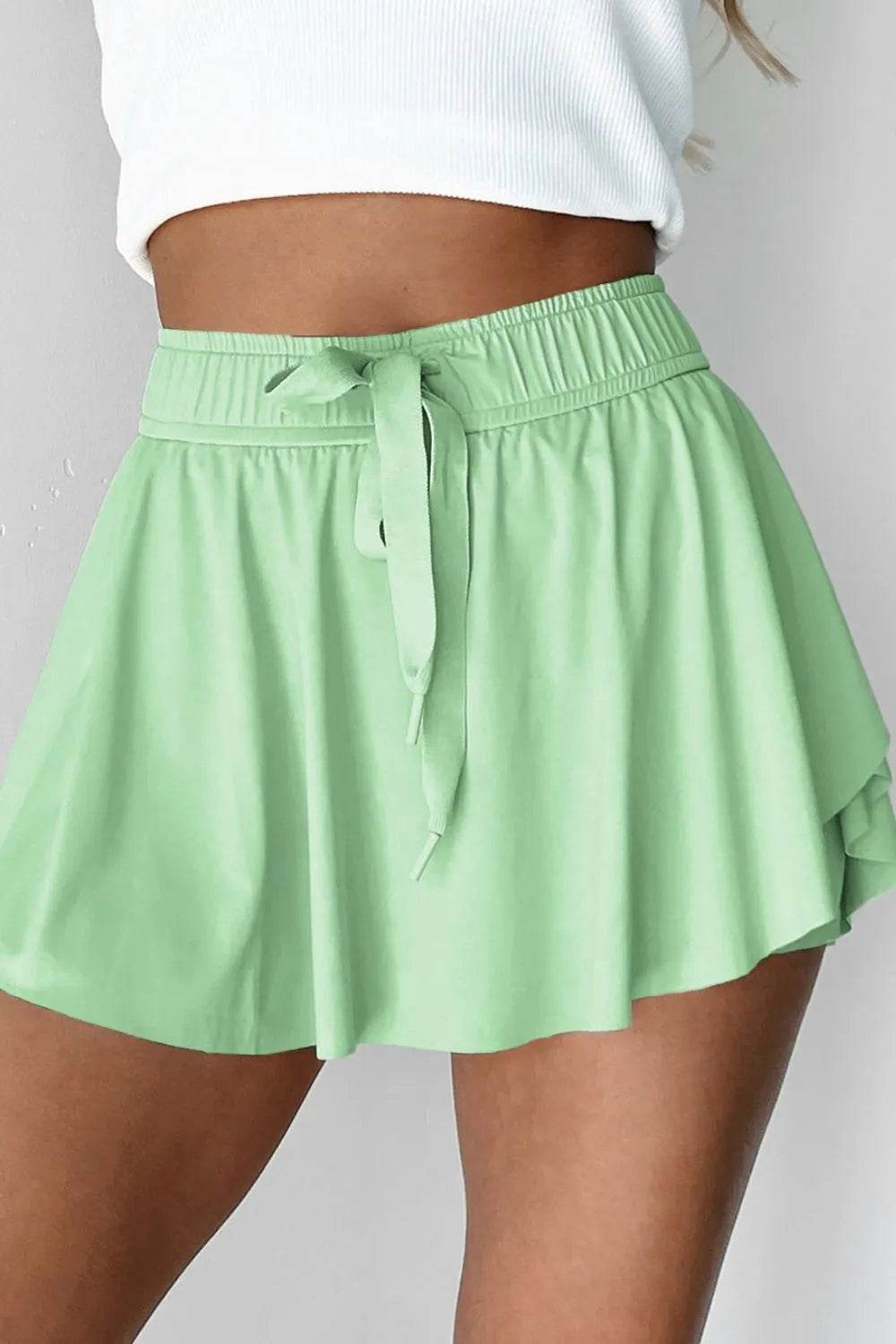 Drawstring Active Skorts - UnLaced Boutique