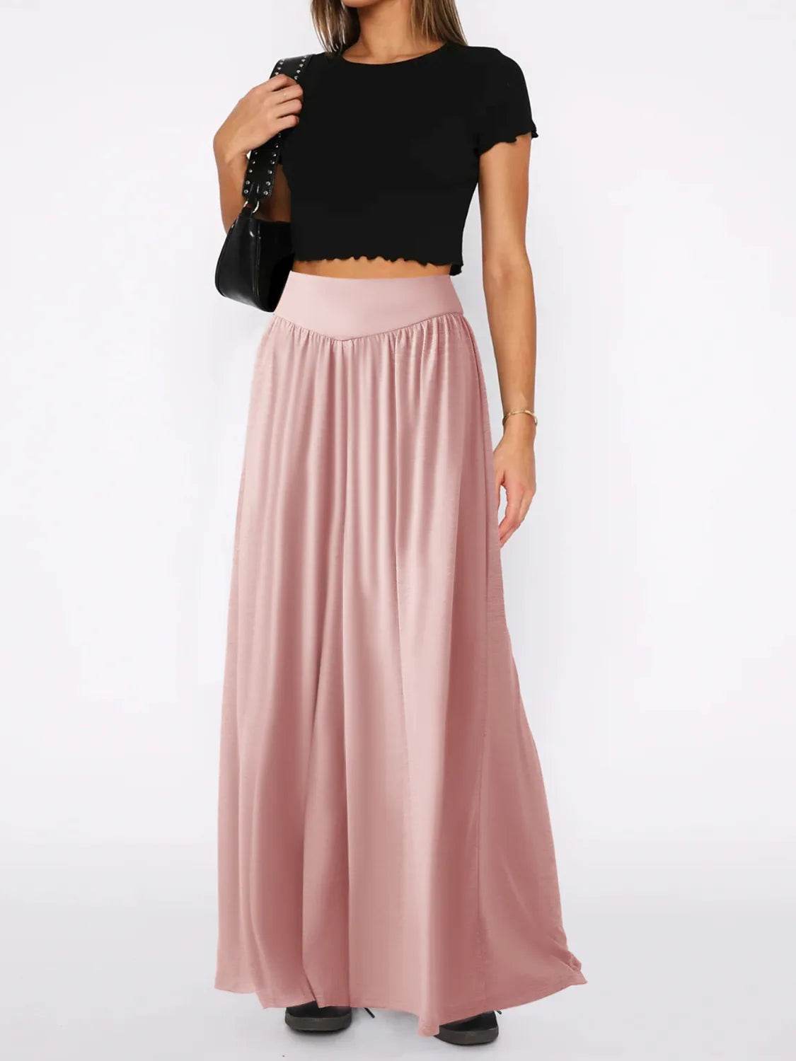 High Waist Wide Leg Pants - UnLaced Boutique