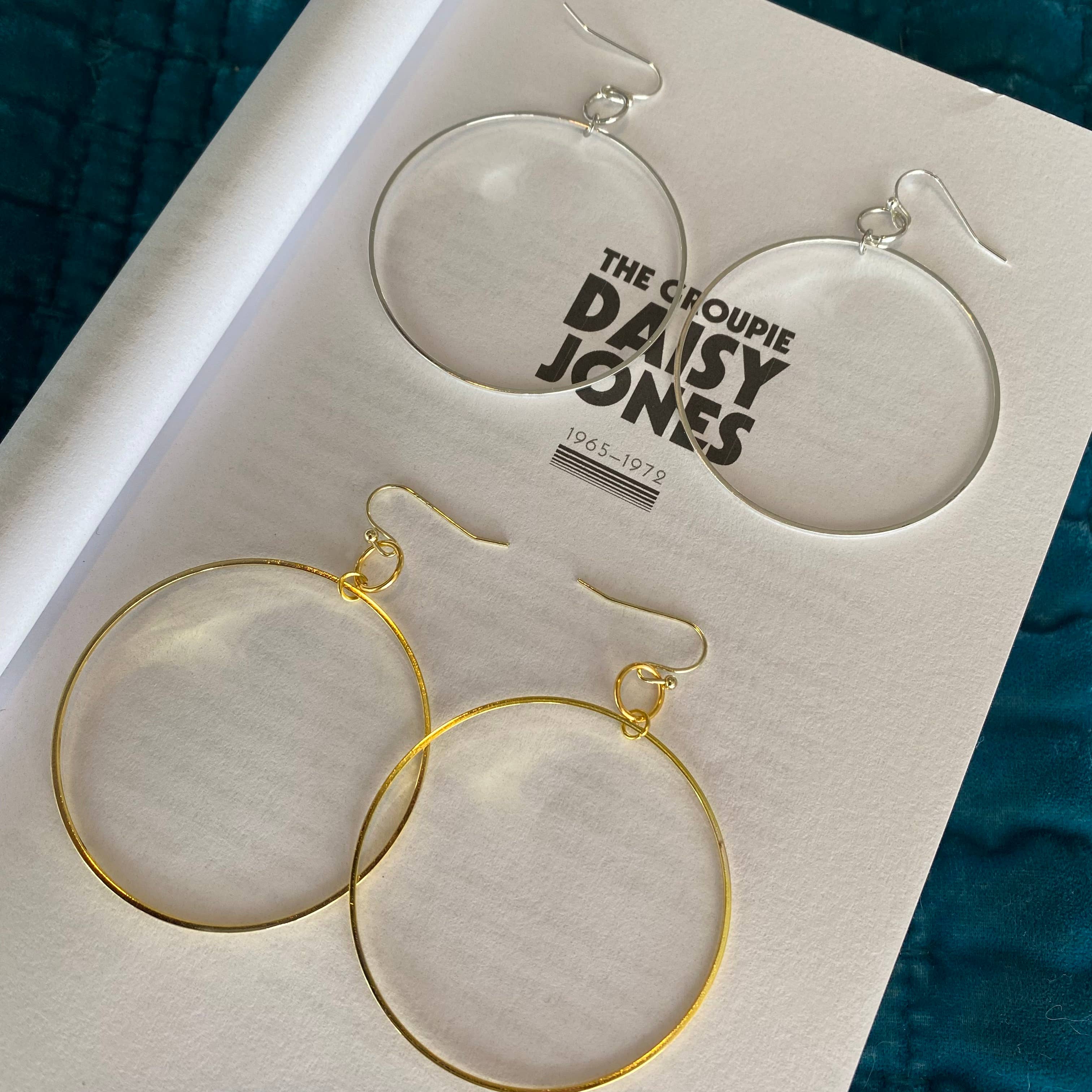 Hoop earrings / daisy jones inspired earrings
