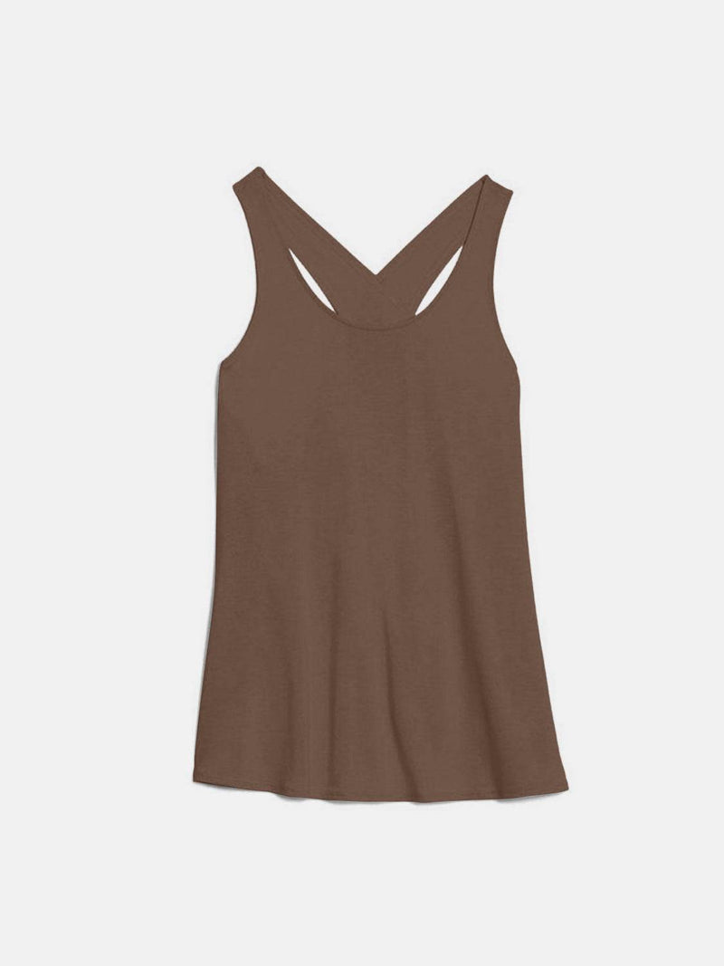 Crisscross Scoop Neck Active Tank - UnLaced Boutique