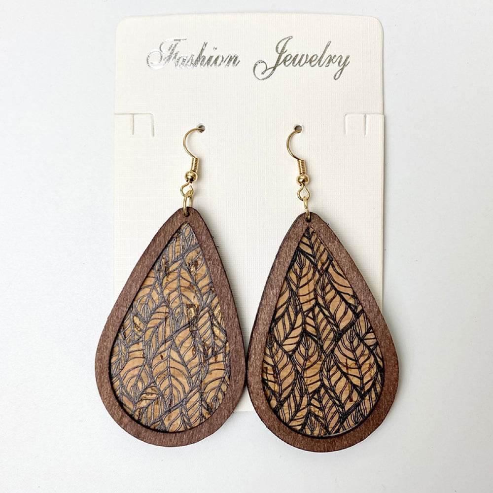 Teardrop Dangle Earrings - UnLaced Boutique