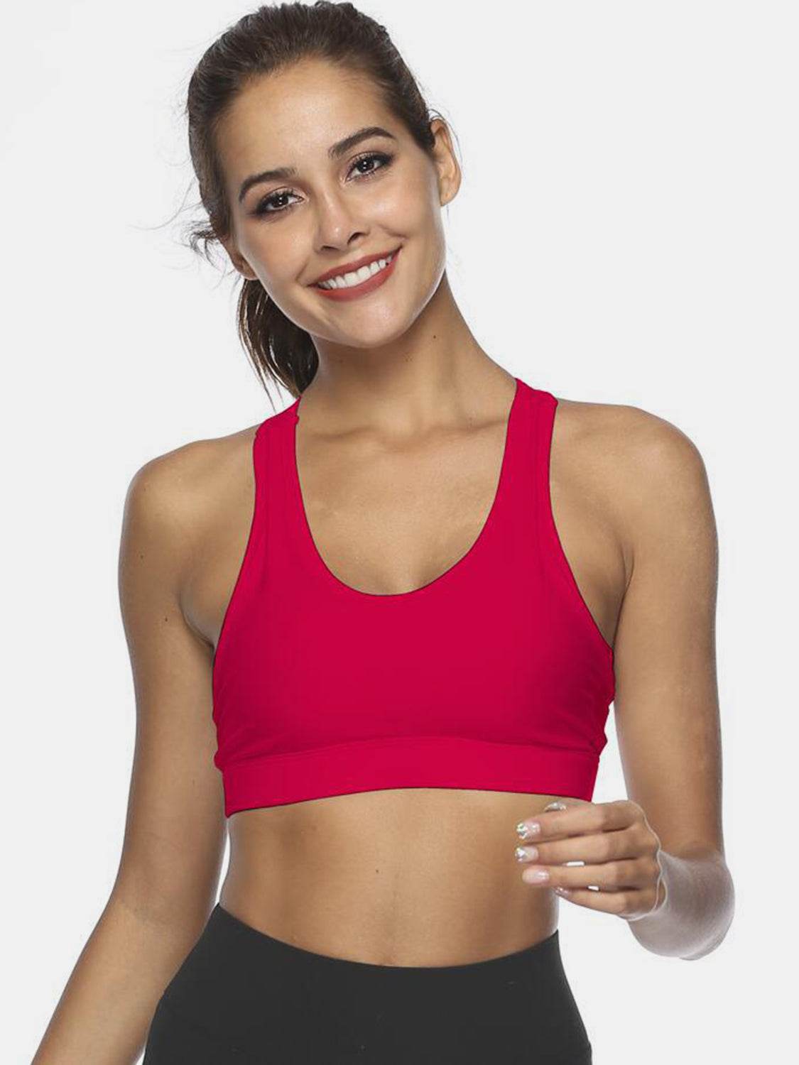 Cutout Scoop Neck Active Tank - UnLaced Boutique