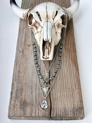 3 Layer Western Style Pendant Necklace Set - UnLaced Boutique