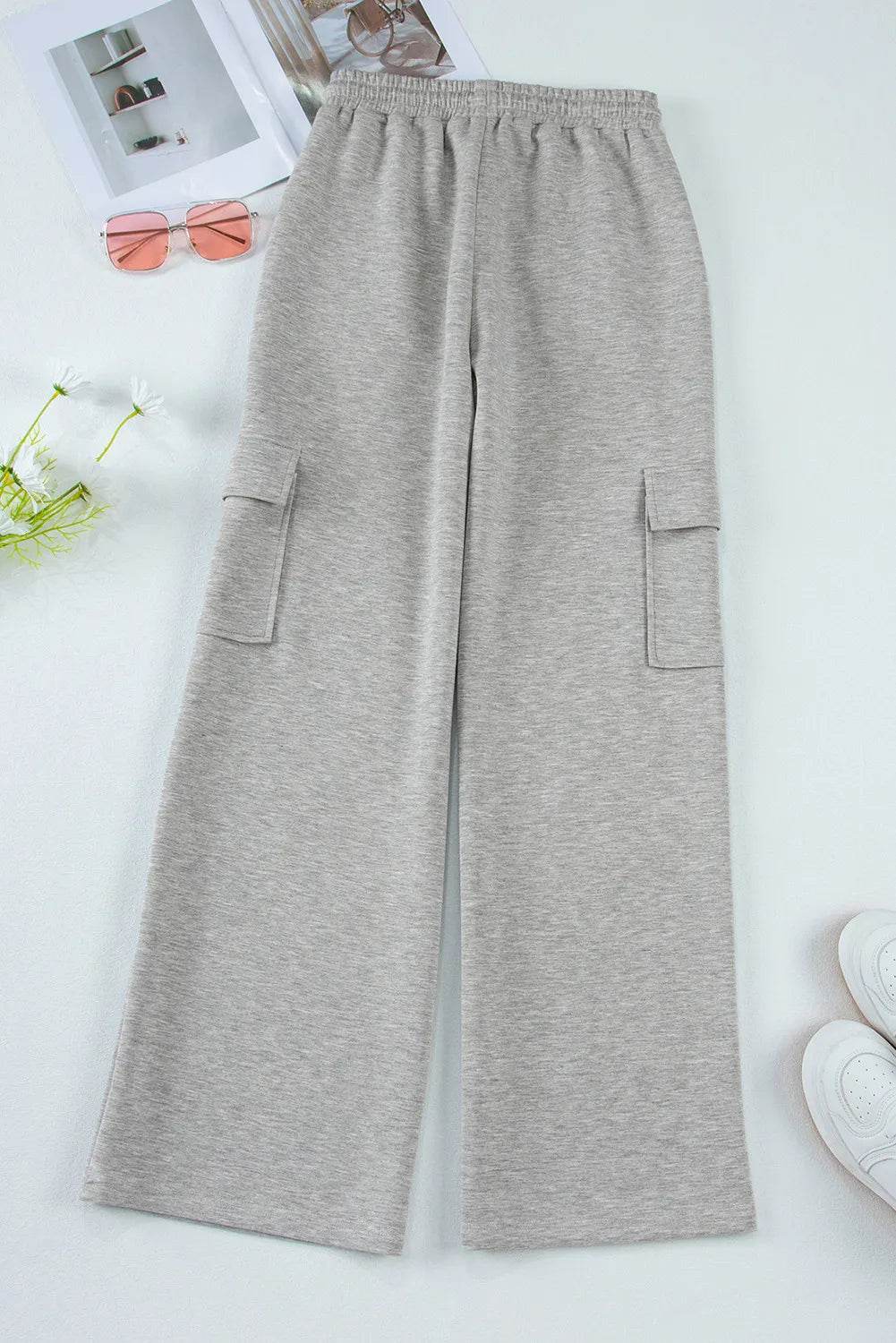 Drawstring Active Pants with Pockets - UnLaced Boutique