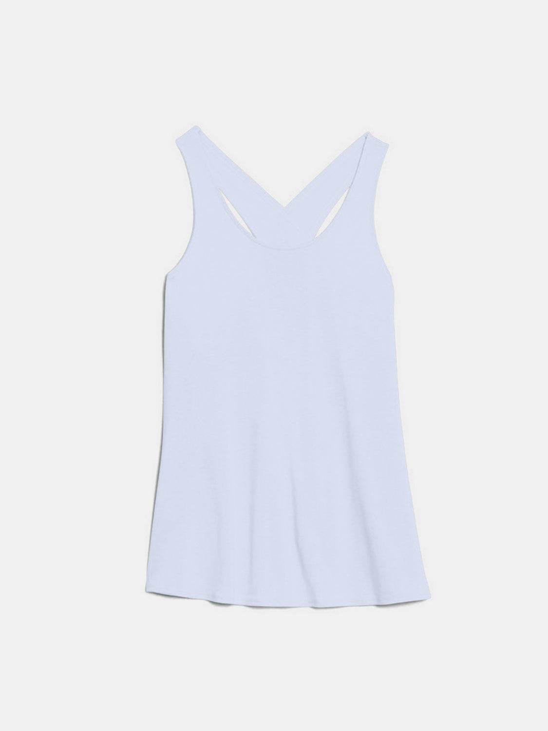 Crisscross Scoop Neck Active Tank - UnLaced Boutique