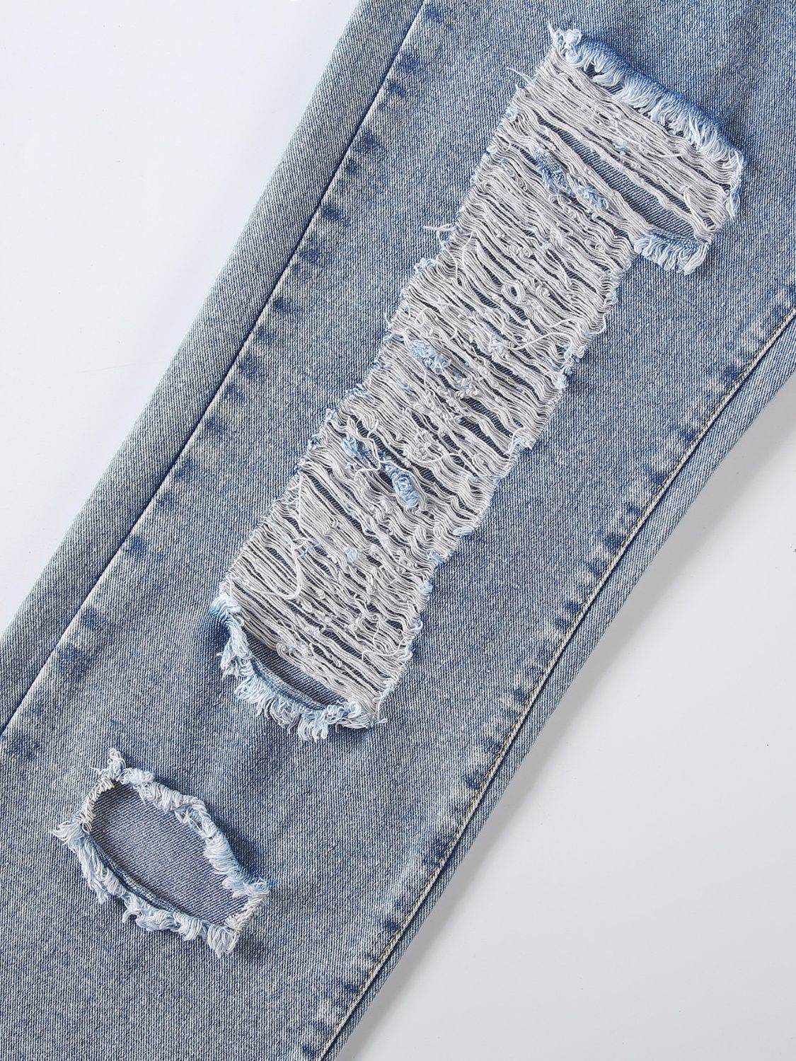 Distressed Raw Hem Jeans - UnLaced Boutique