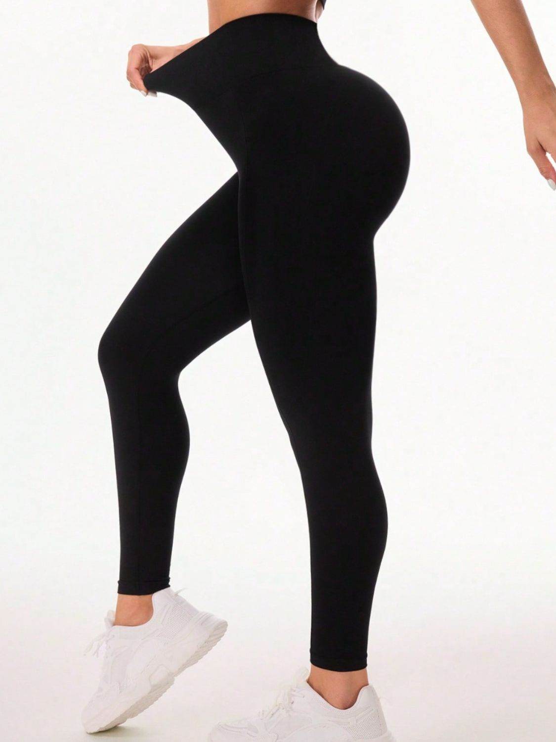 Pocketed High Waist Active Leggings - UnLaced Boutique