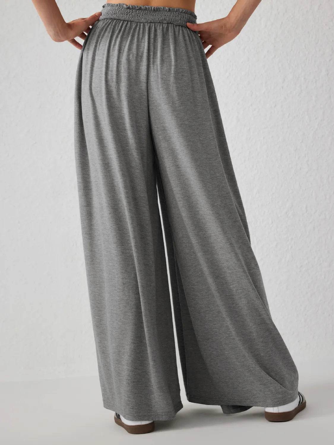 High Waist Wide Leg Pants - UnLaced Boutique