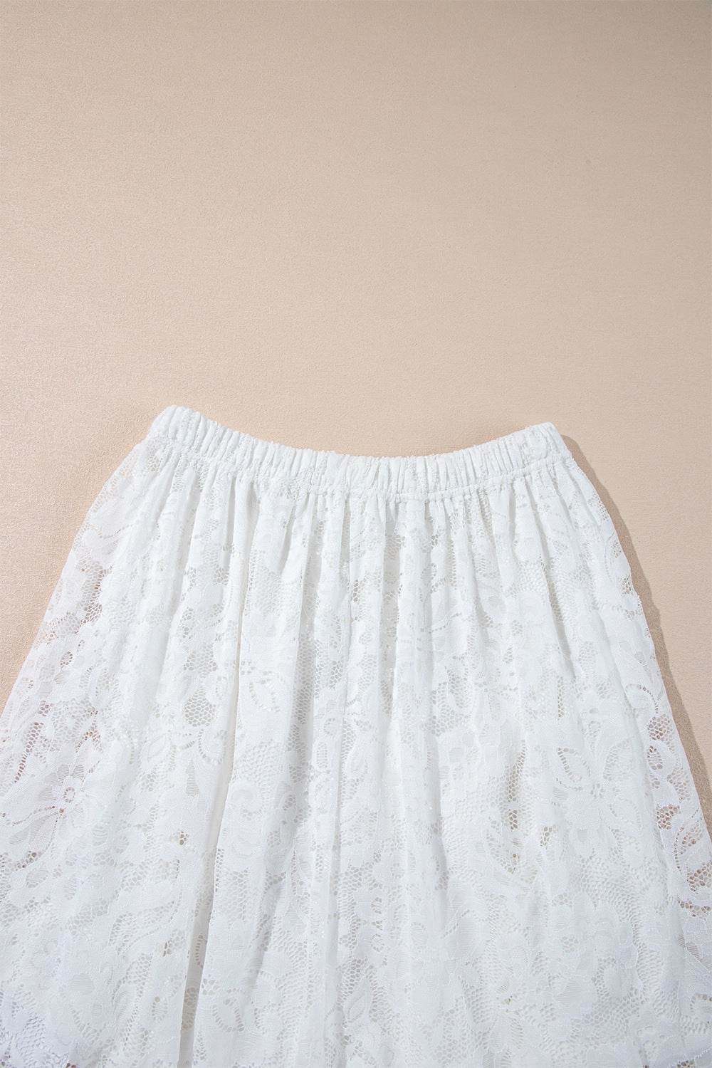 Lace High-Low Skirt - UnLaced Boutique