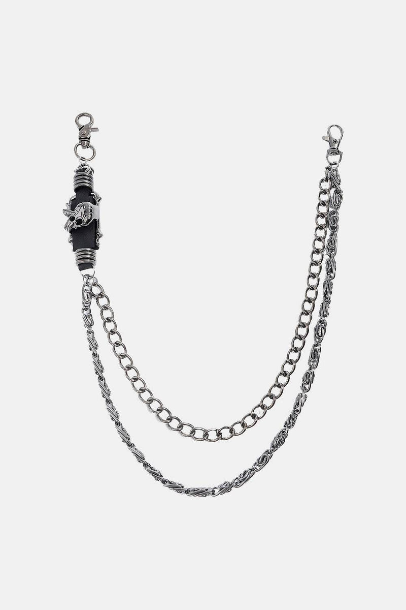 Double Layer Alloy Chain Belt - UnLaced Boutique