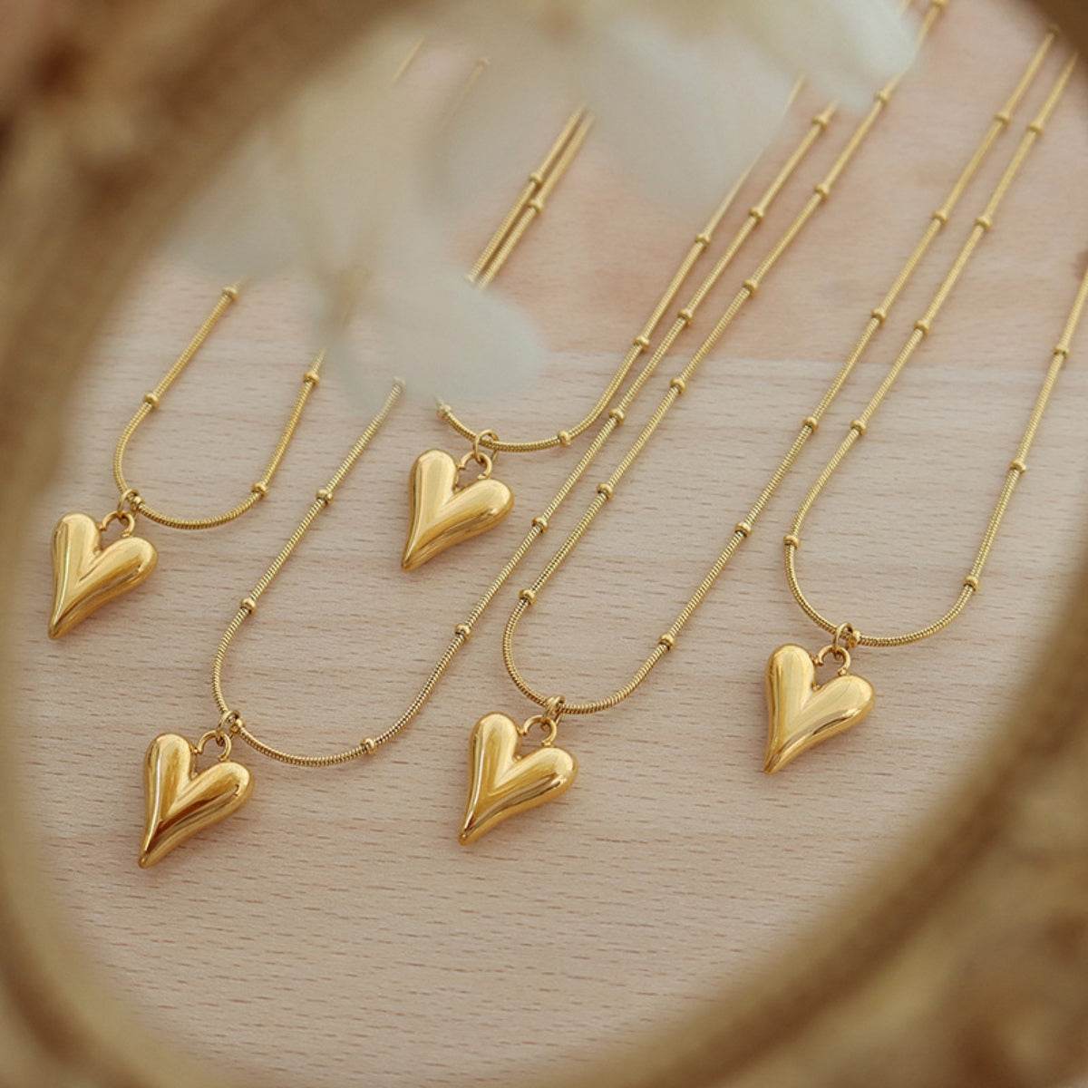 Titanium Steel Heart Pendant Necklace - UnLaced Boutique