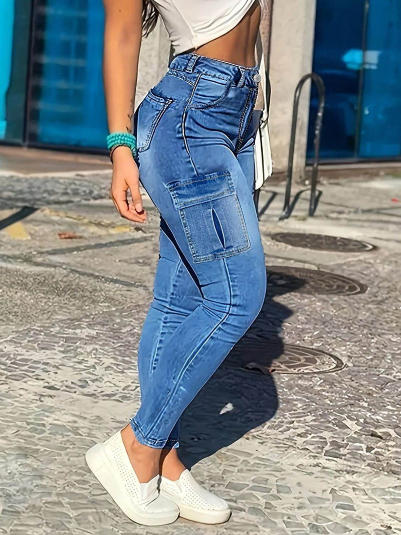 Skinny Jeans with Pockets - UnLaced Boutique