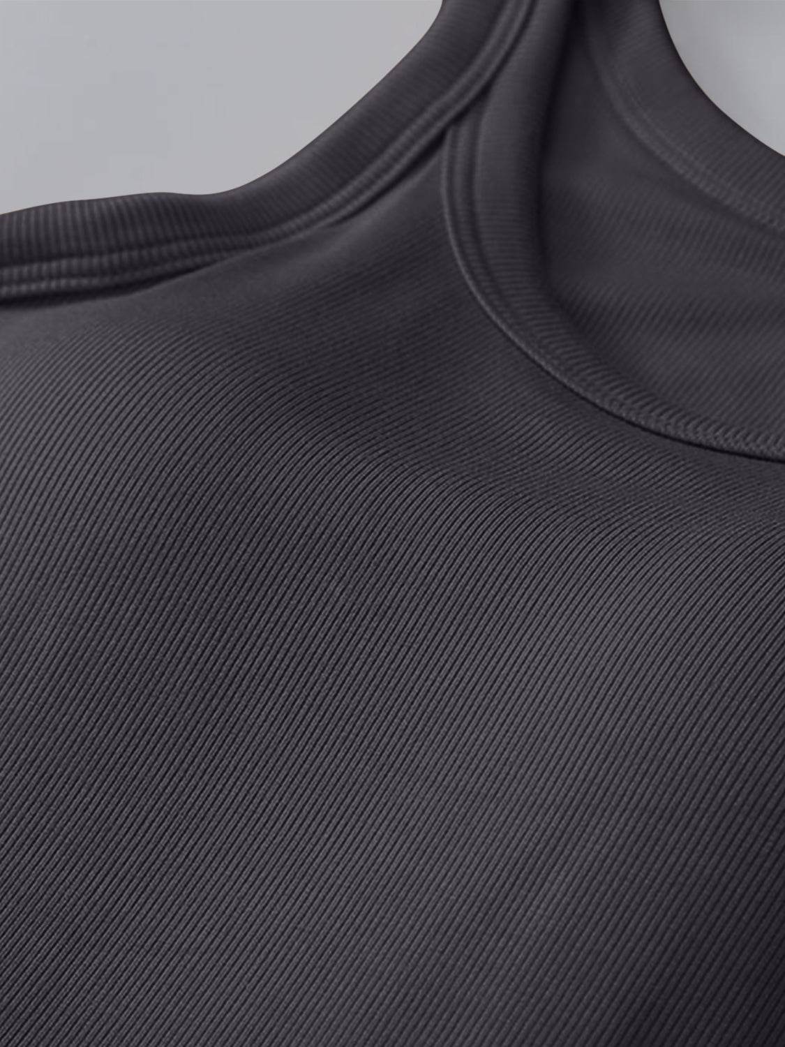 Round Neck Tank with Bra - UnLaced Boutique