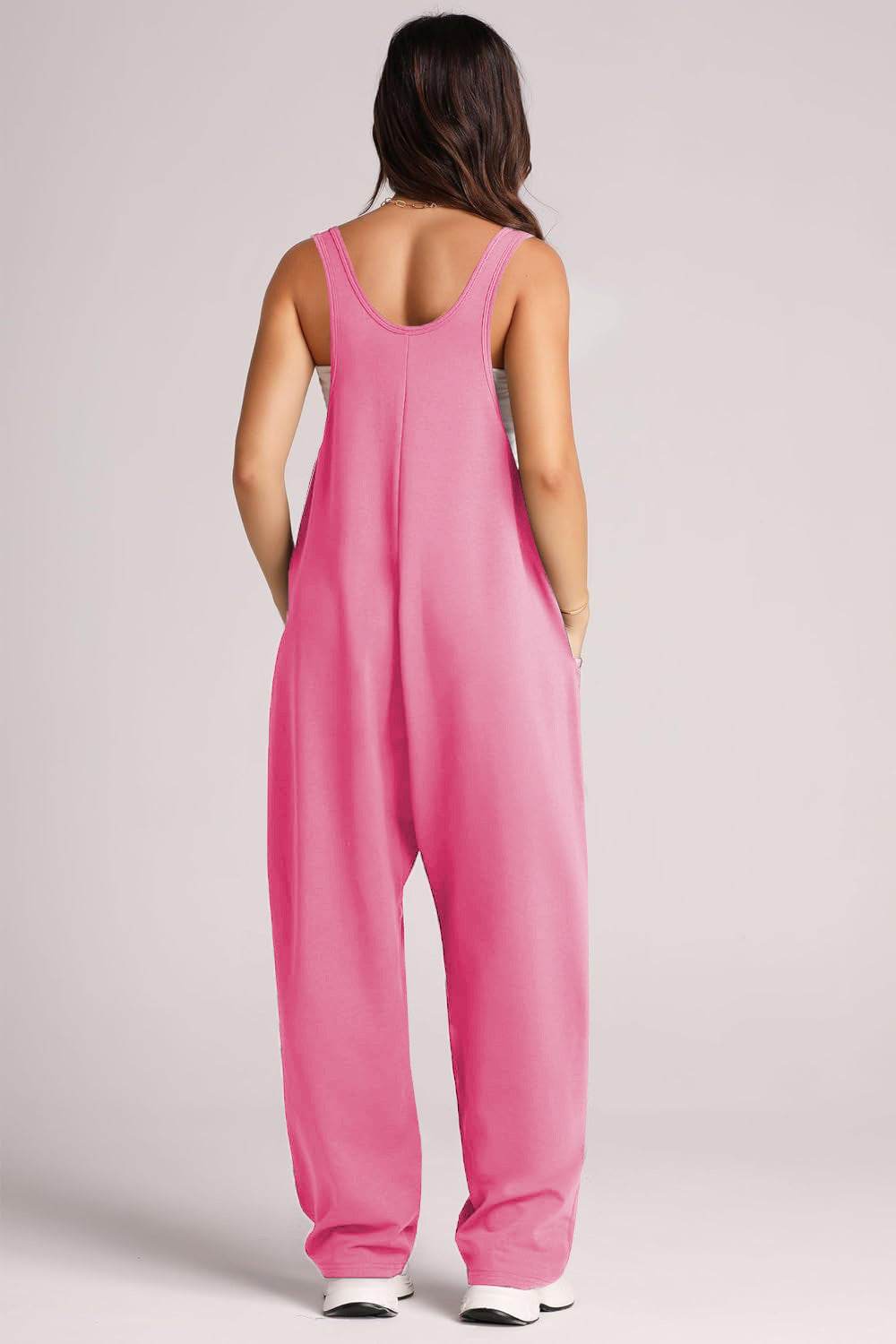 Lovelet V-Neck Wide Strap Overalls - UnLaced Boutique