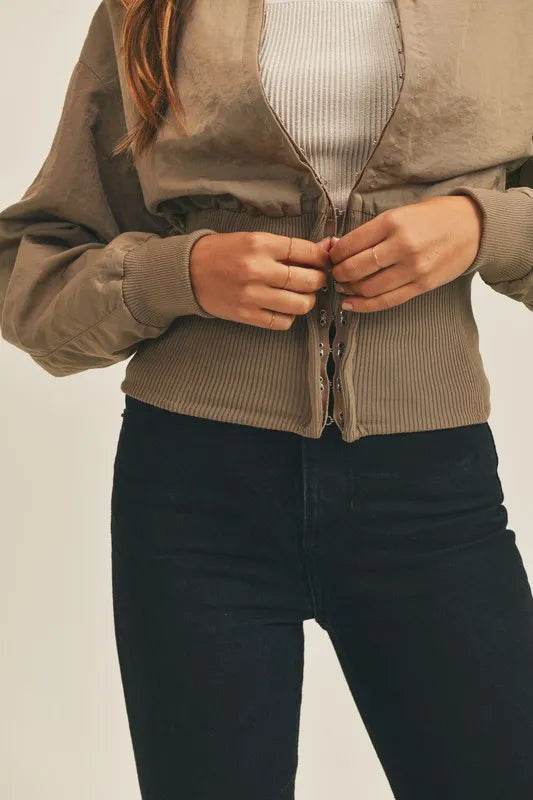 MABLE Long Sleeve Two Way Jacket - UnLaced Boutique