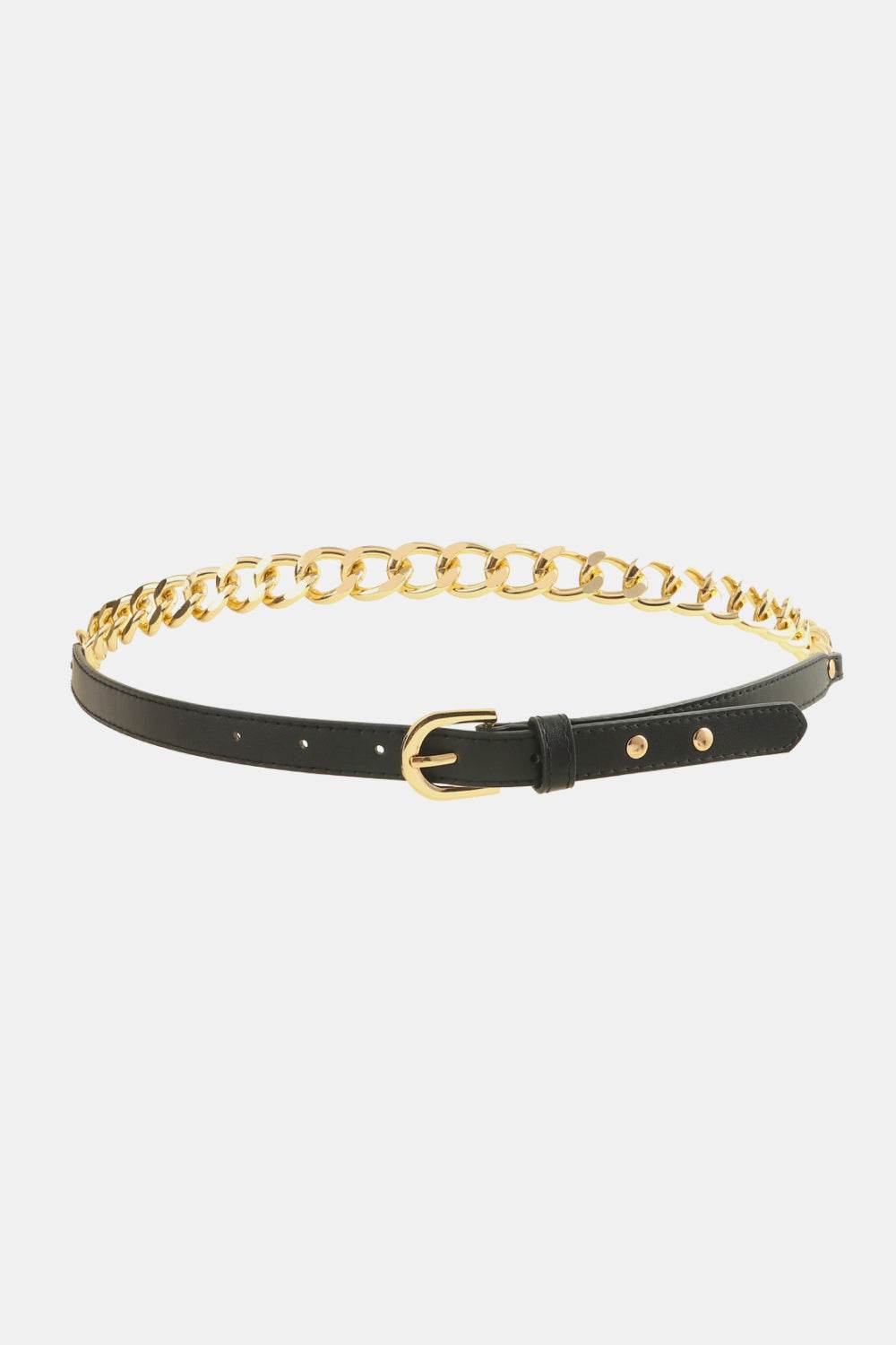 PU Leather Chain Belt - UnLaced Boutique