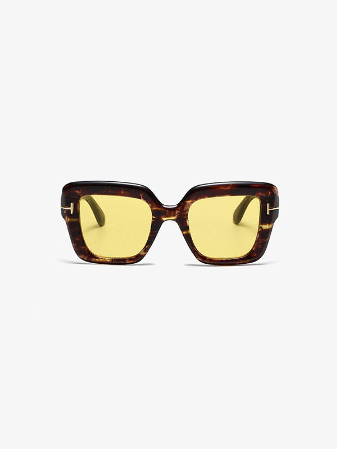 Polycarbonate Frame Square Sunglasses - UnLaced Boutique