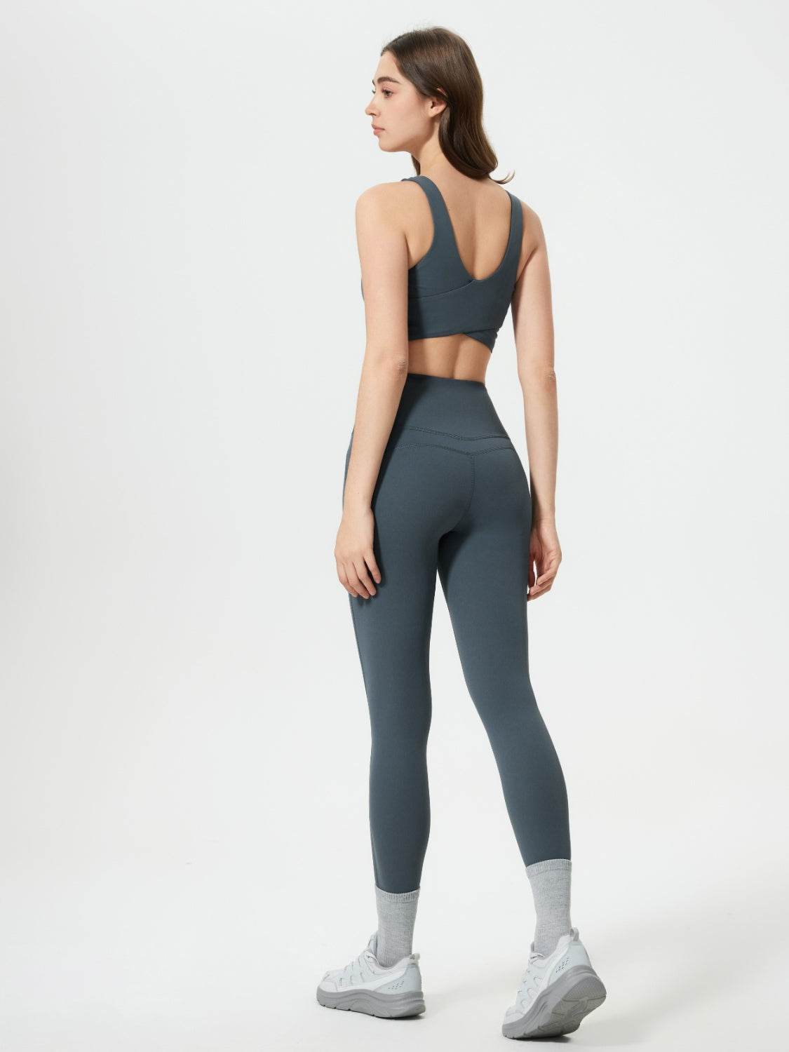 Millennia Wide Waistband Active Leggings - UnLaced Boutique