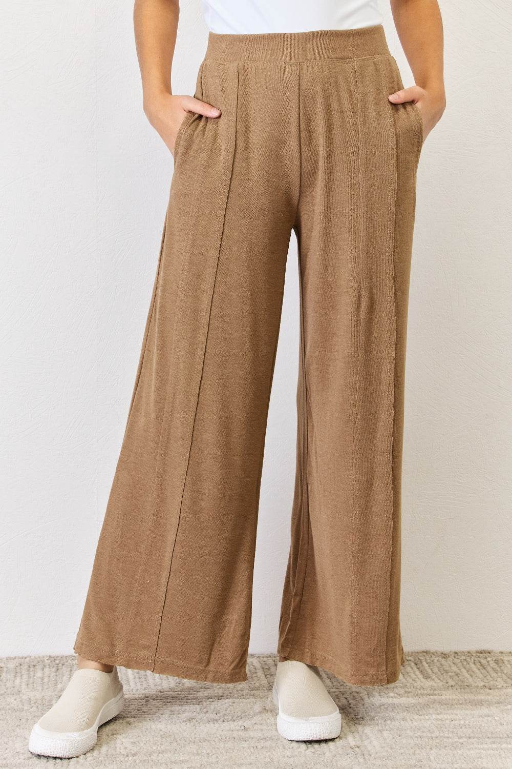 RISEN Ultra Soft Wide Leg Pants - UnLaced Boutique