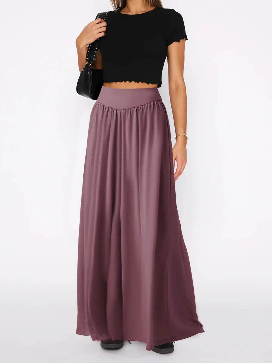 High Waist Wide Leg Pants - UnLaced Boutique