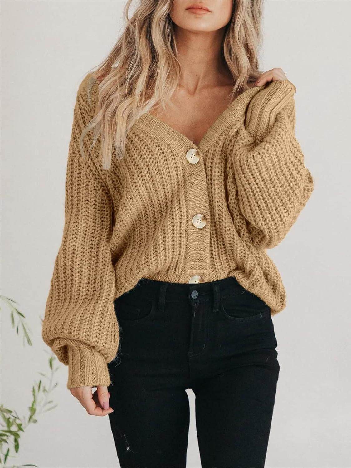 Button Up Long Sleeve Cardigan - UnLaced Boutique