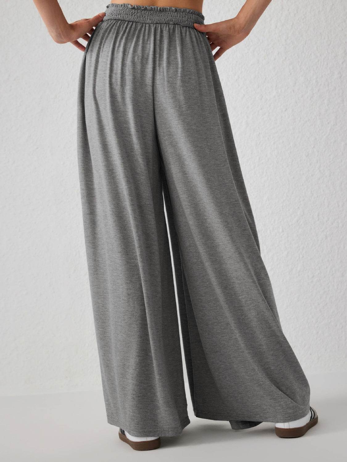 High Waist Wide Leg Pants - UnLaced Boutique