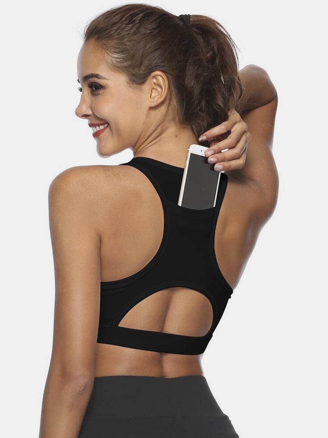 Cutout Scoop Neck Active Tank - UnLaced Boutique