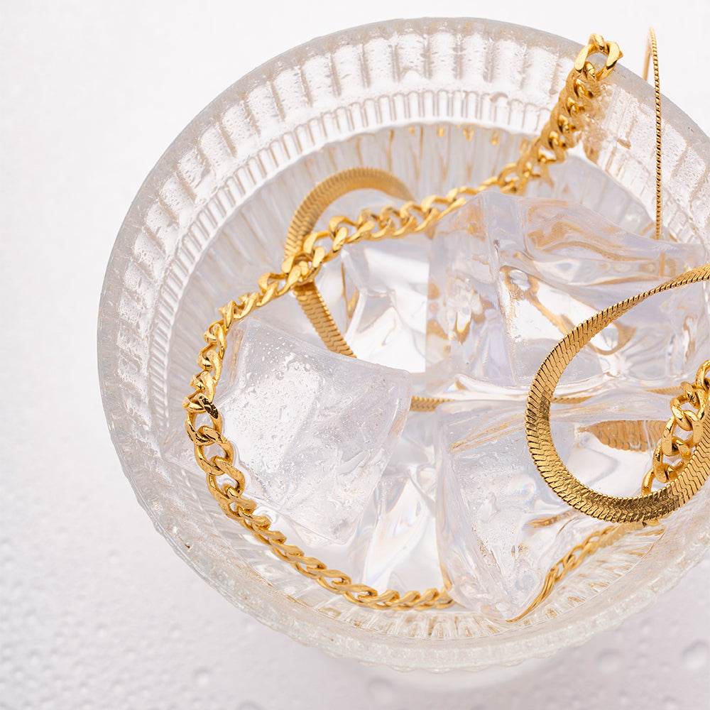 18K Gold-Plated Double Layered Necklace - UnLaced Boutique