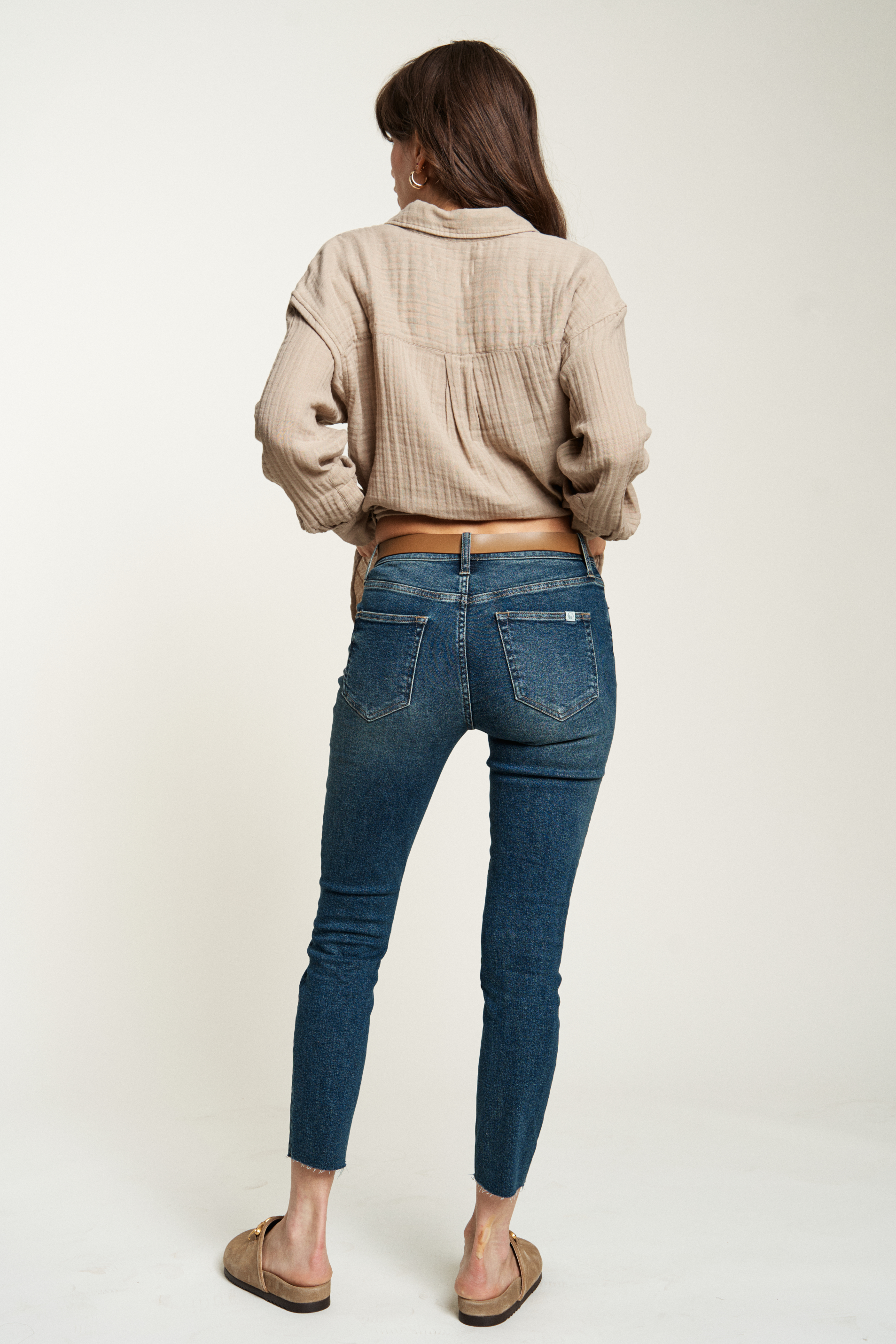 Cooper Skinny Mid Rise Jean, Dark Aged Vintage Sculpt+
