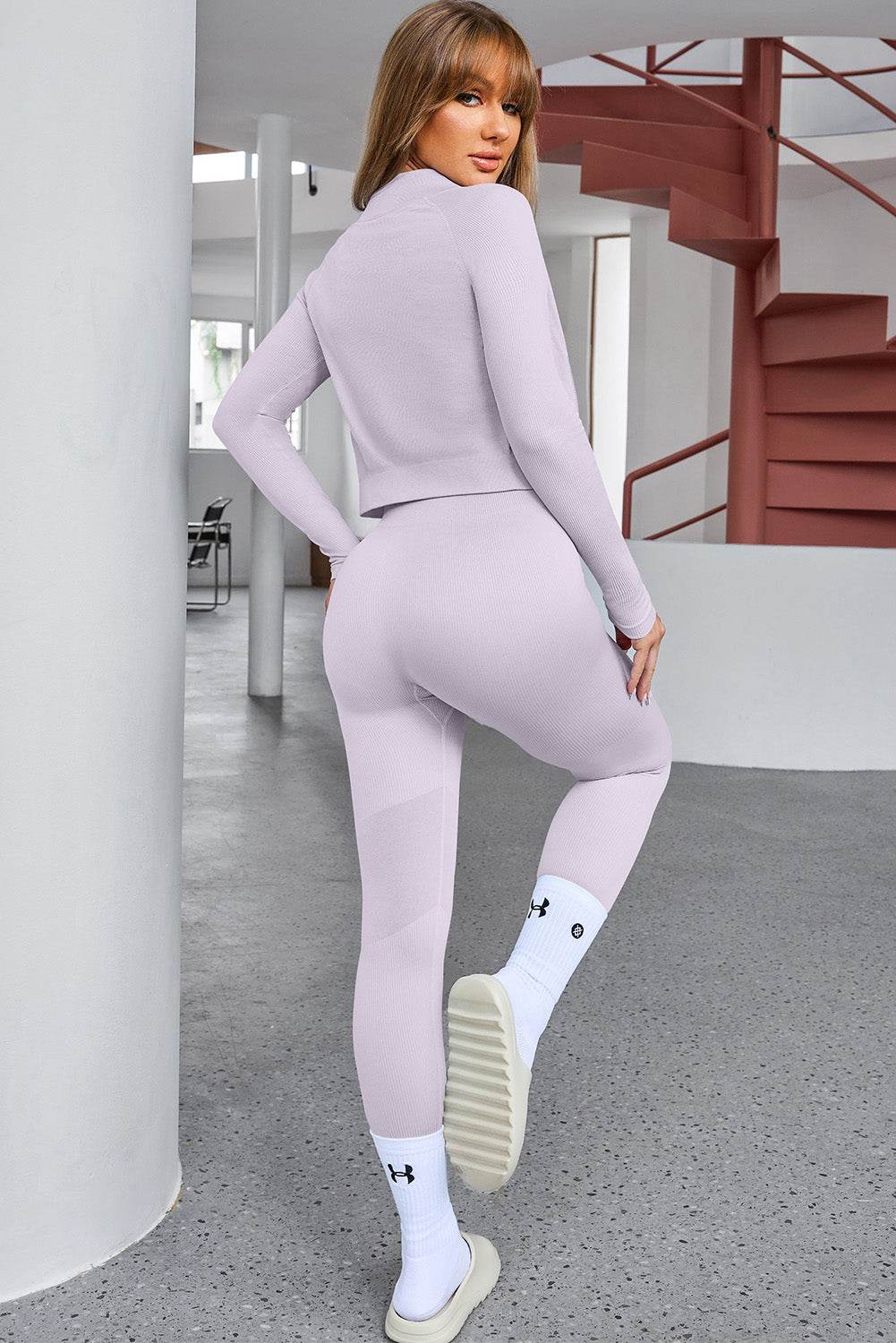 Tank Cropped Active Top and Pants Set - UnLaced Boutique