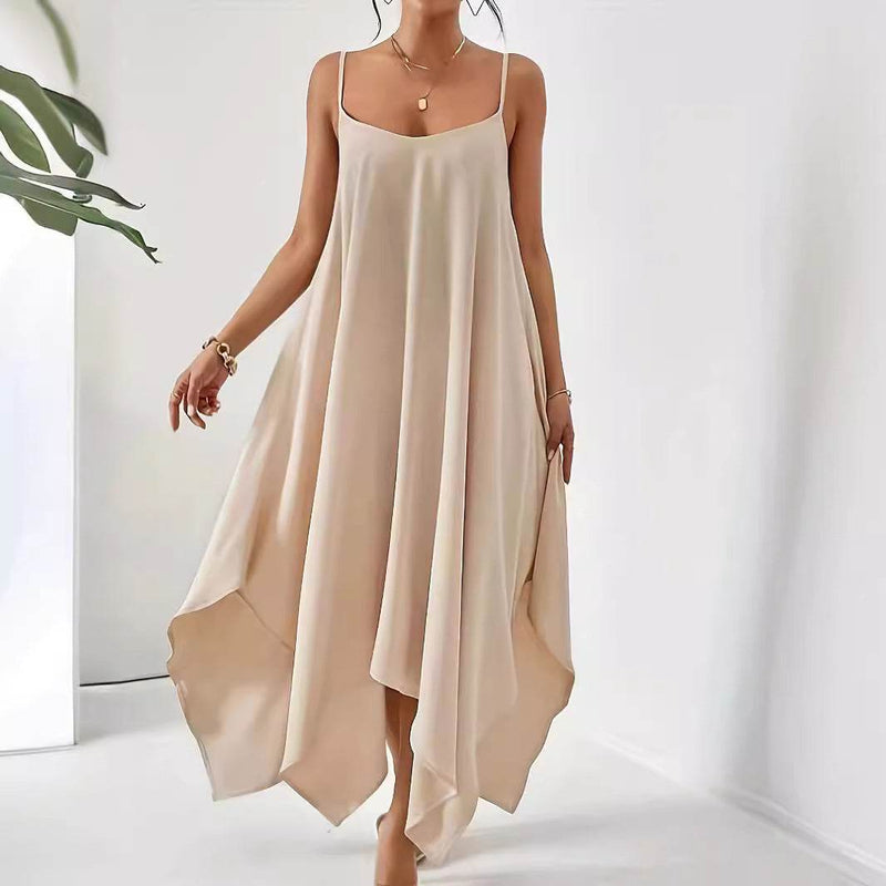 Scoop Neck Midi Cami Dress - UnLaced Boutique