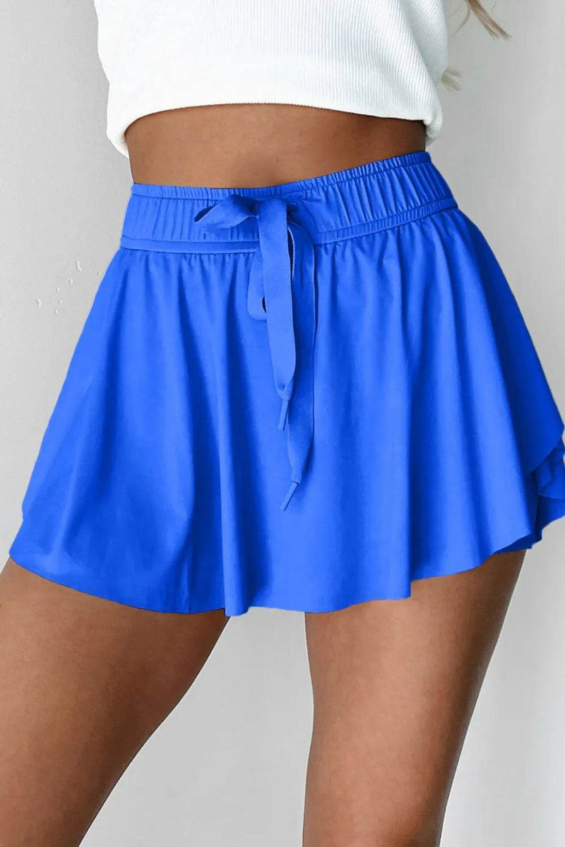 Drawstring Active Skorts - UnLaced Boutique