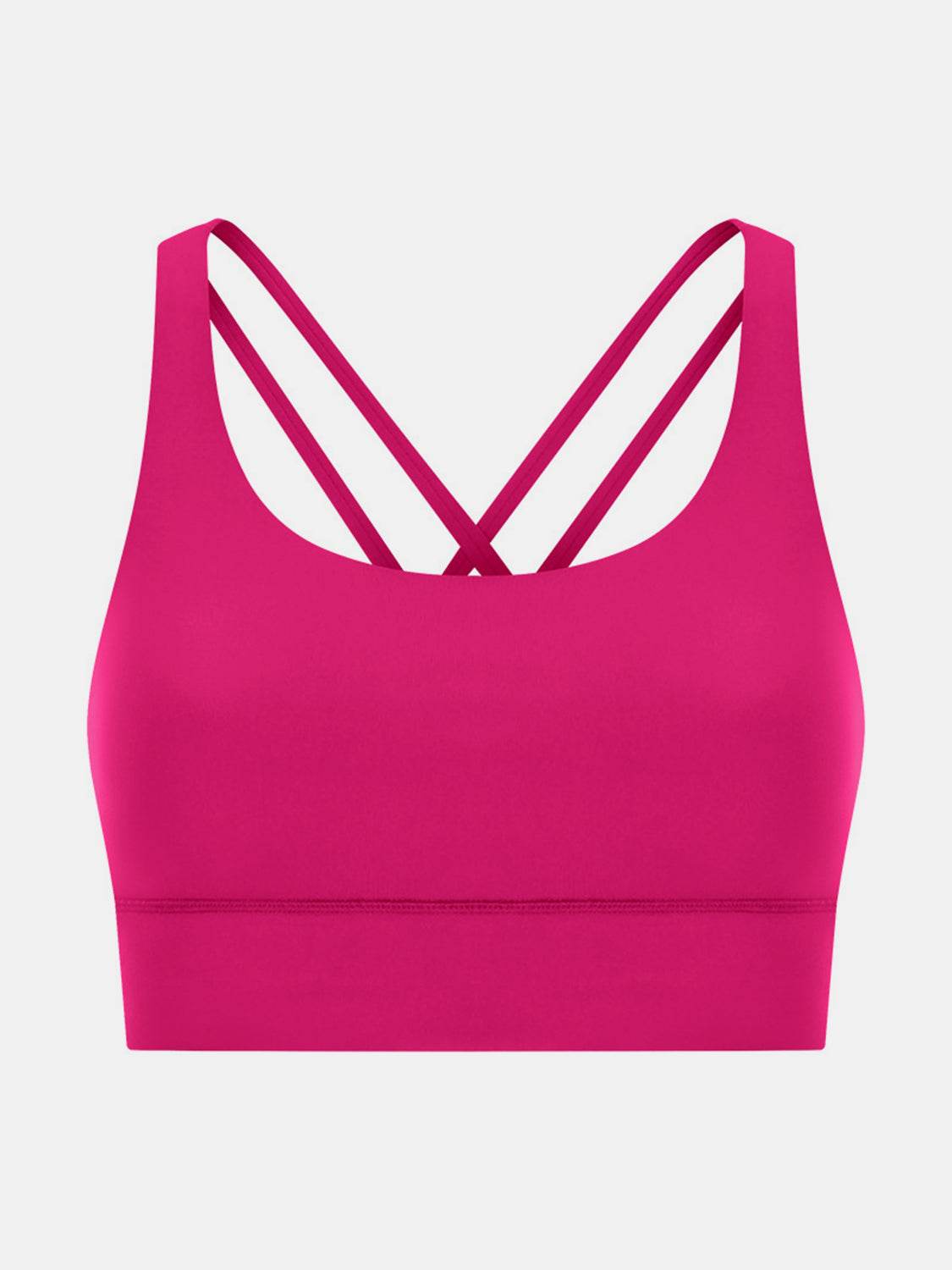 Millennia Crisscross Scoop Neck Active Tank - UnLaced Boutique