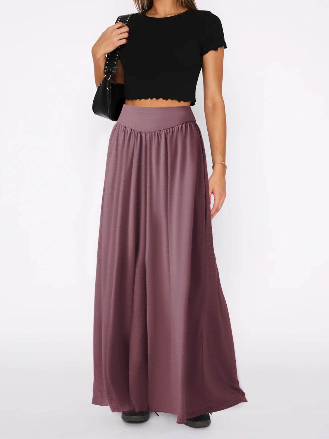 High Waist Wide Leg Pants - UnLaced Boutique