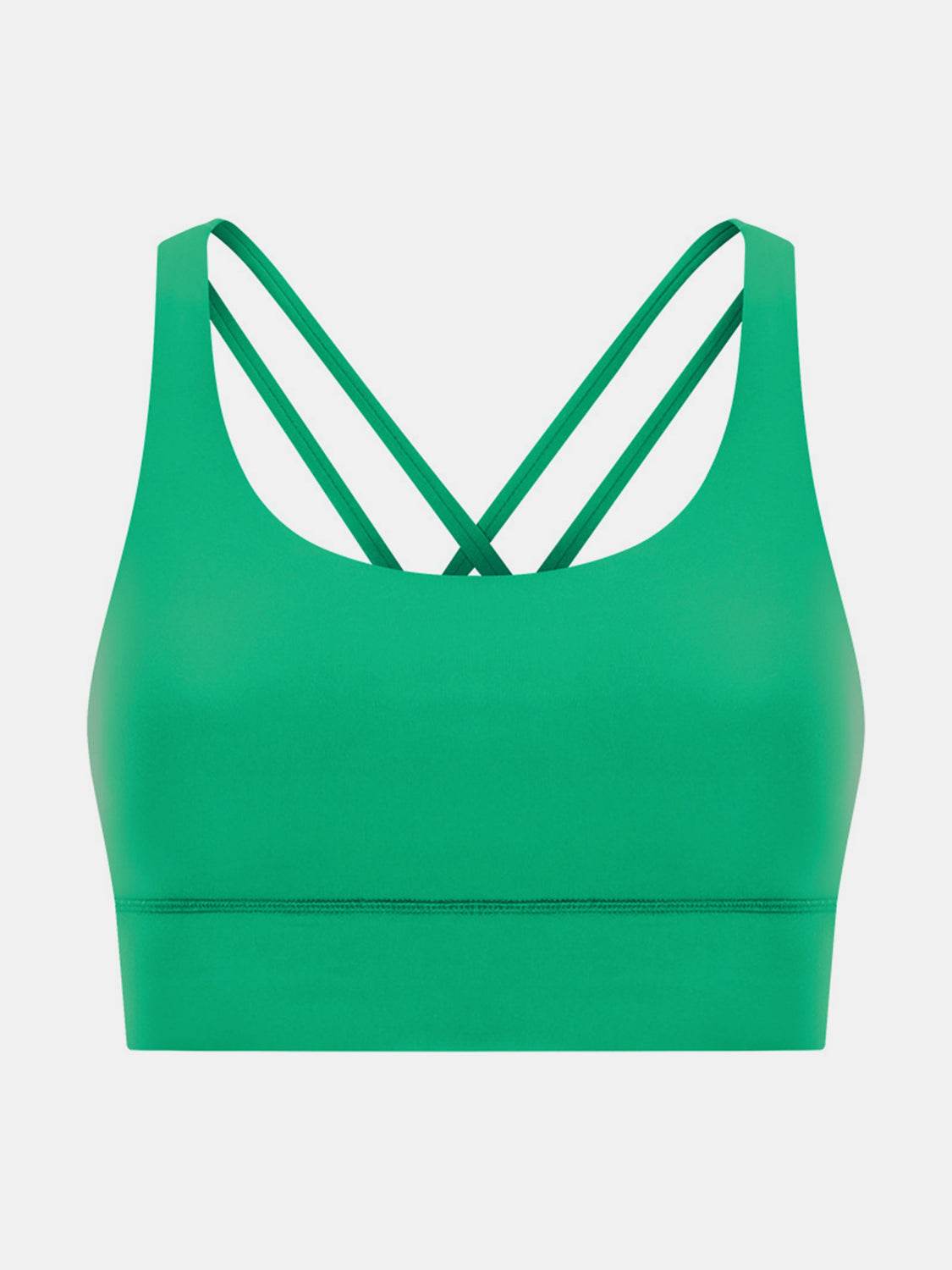 Millennia Crisscross Scoop Neck Active Tank - UnLaced Boutique