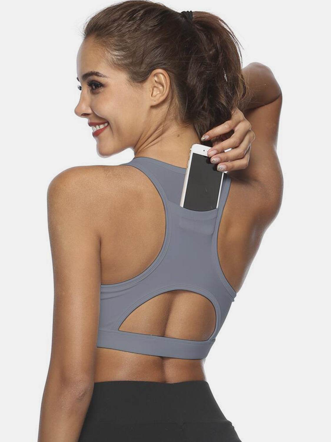 Cutout Scoop Neck Active Tank - UnLaced Boutique