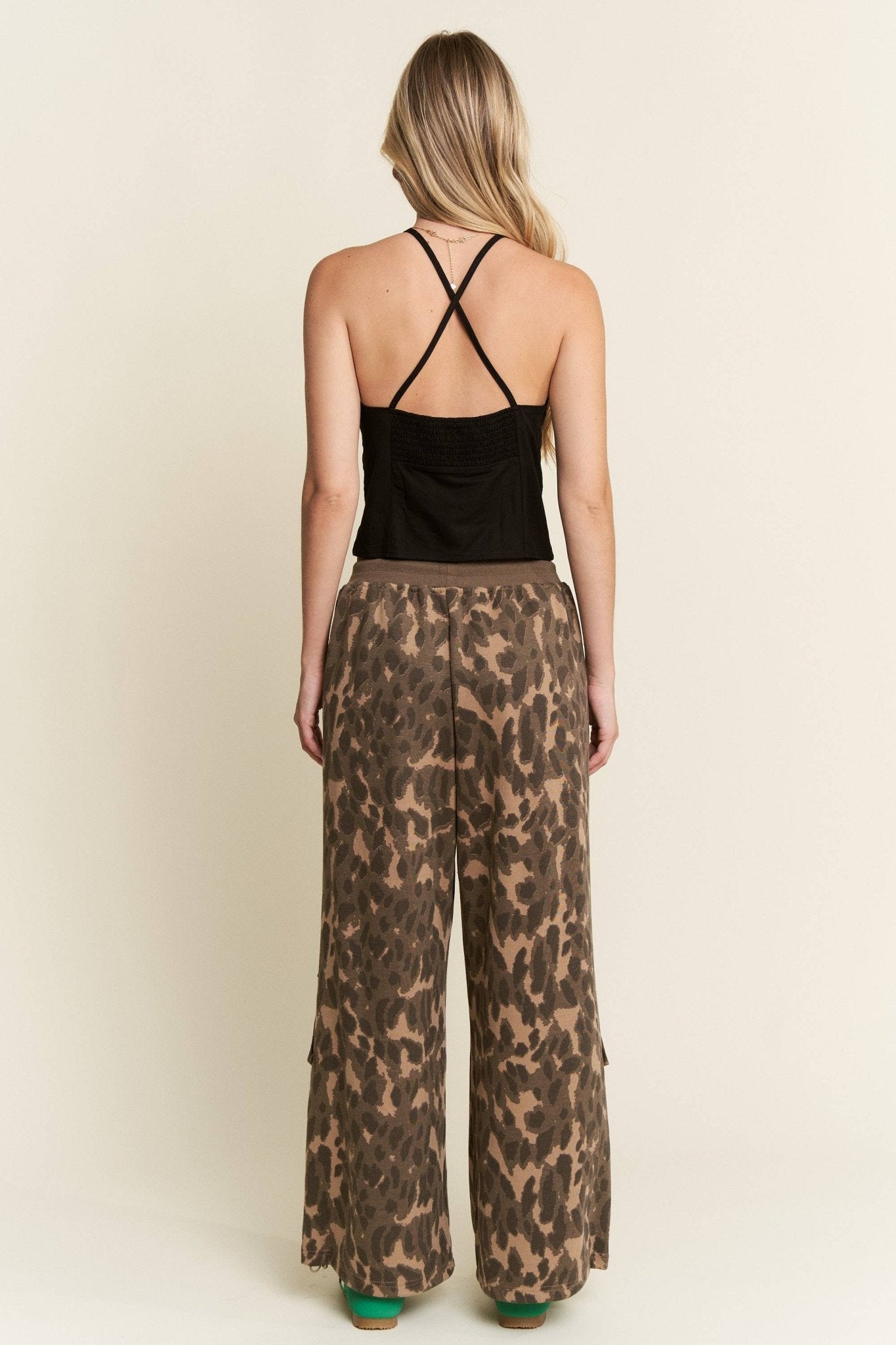 ABSTRACT ANIMAL PRINT SWEATPANTS - UnLaced Boutique