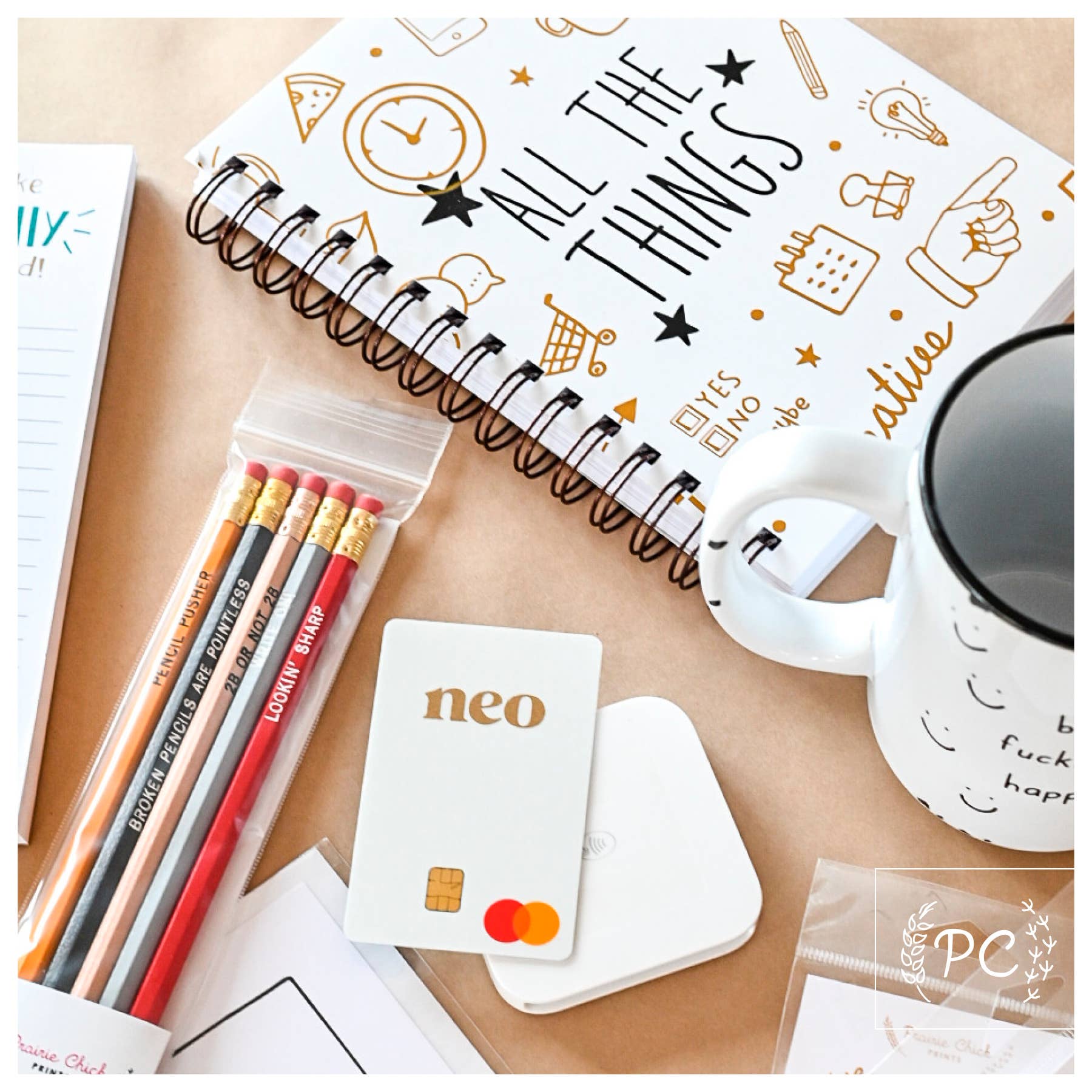 All the things | note book - UnLaced Boutique