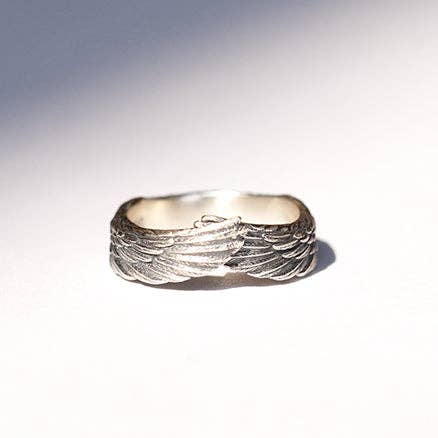 Angel Wings Vintage Open Ring - UnLaced Boutique