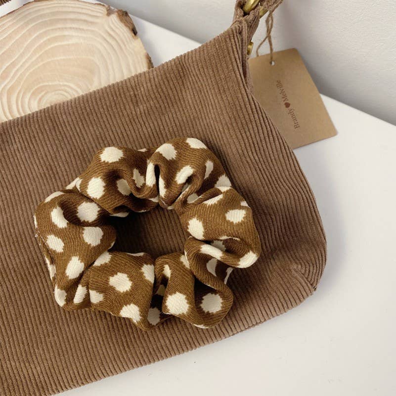 ANIMAL PATTERN SCRUNCHIES SET OF 5 - UnLaced Boutique